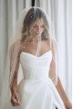 Andrea Simple Sweetheart Side Slit A-Line Wedding Dresses